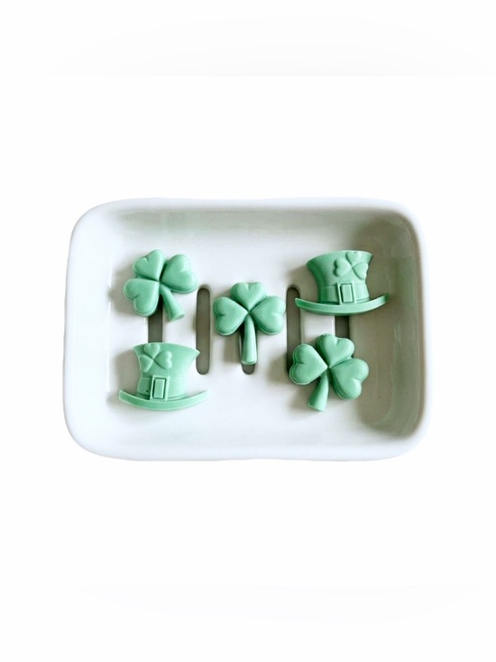 Hand Crafted Other - St. Patrick’s Day Mini Soaps 5 PCs VintageBitch Gifts Irish Handmade Organic